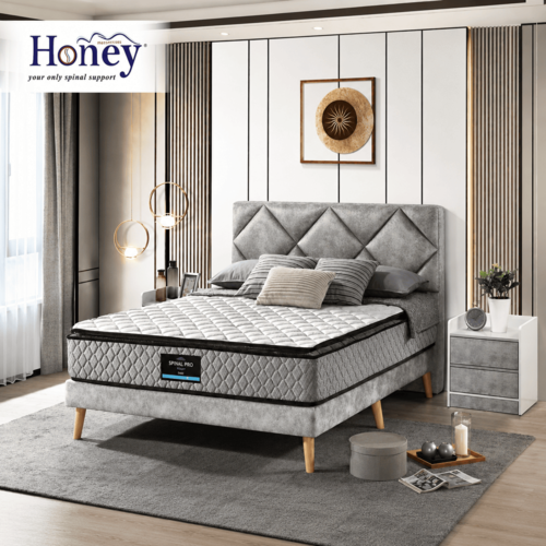 HONEY SPINAL PLUS SPRING MATTRESS (6'X10")